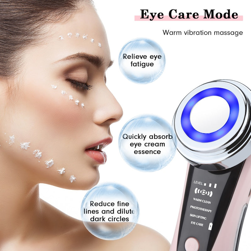 Massageador facial com rejuvenescimento da pele - Face Clean